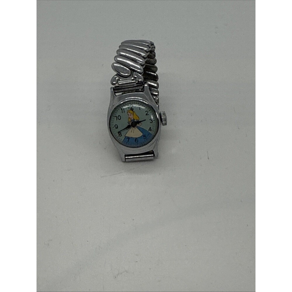 Vintage US Time Alice in Wonderland Walt Disney Watch